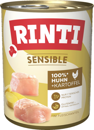 Rinti Sensible Huhn + Kartoffel  800g