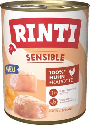 Rinti Sensible Huhn + Karotte 800g