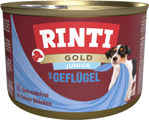 Rinti Gold Junior + Geflügel  185g