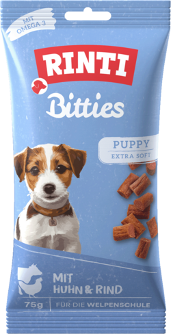 Bitties - Puppy - Huhn & Rind - Beutel - 75g