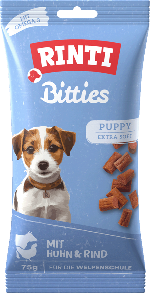 Rinti Bitties Puppy - Huhn & Rind 75g