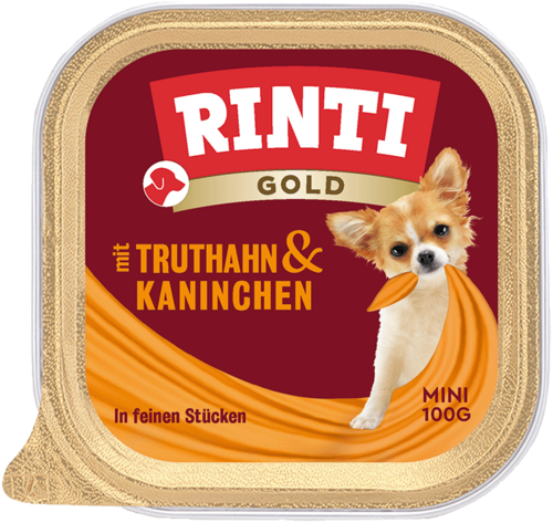 Rinti Gold mini Truthahn & Kaninchen 100g