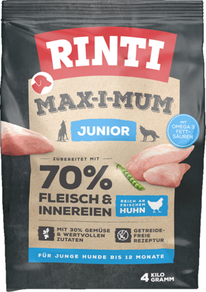 Rinti Max-i-Mum Junior Huhn 4kg