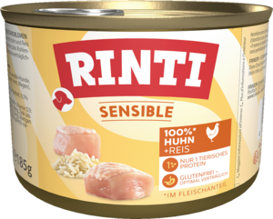 Rinti Sensible Huhn + Reis 185g