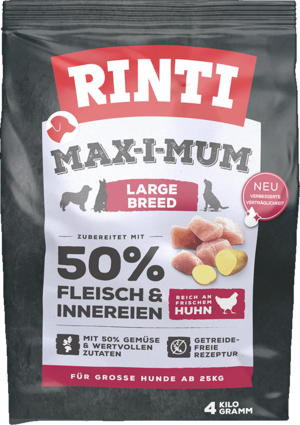 Rinti Max-i-Mum Large Breed Huhn Beutel