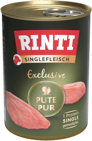 Rinti Singlefleisch Pute Pur Dose