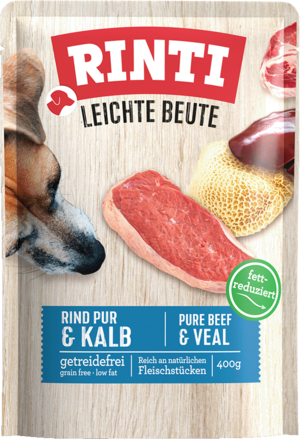 Rinti Leichte Beute Rind Pur + Kalb 400g