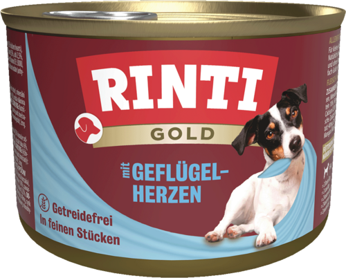 Rinti Gold Geflügelherzen  185g