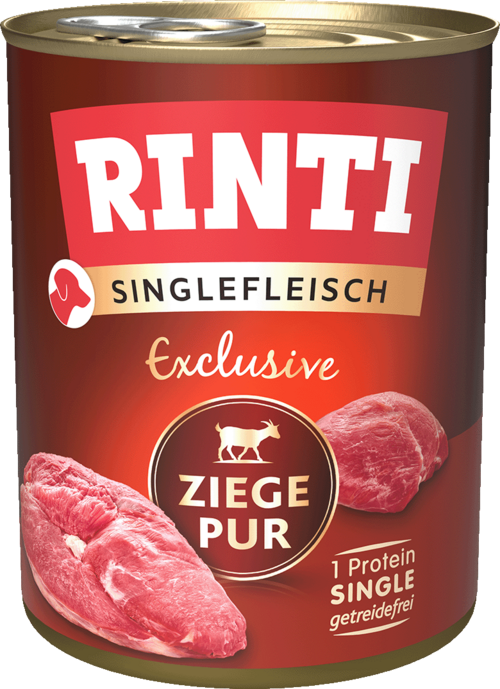 Rinti Singlefleisch Exclusive Ziege Pur 800g