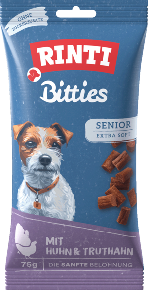 Rinti Bitties Senior - Huhn & Truthahn 75g