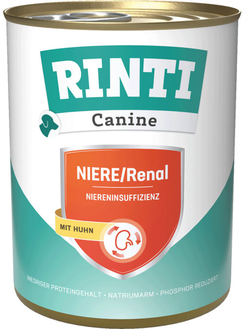 Rinti Canine Niere/Renal Huhn 800g