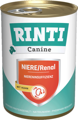 Rinti Canine Niere / Renal Huhn 400g