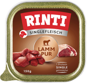 Rinti Singlefleisch Lamm Pur 150g