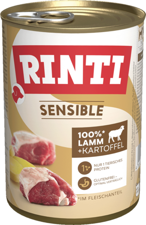 Rinti Sensible Lamm + Kartoffel  400g