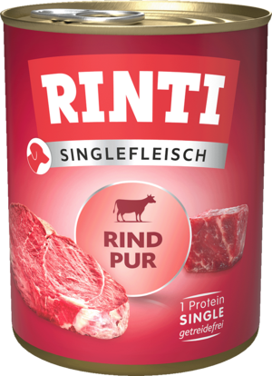 Rinti Singlefleisch Rind Pur  800g