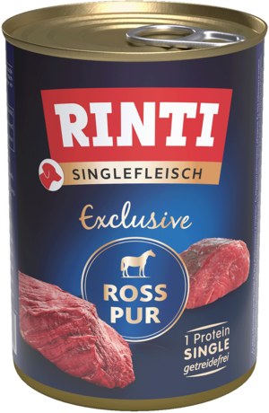 Rinti Singlefleisch Exclusive Ross Pur 400g