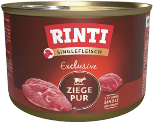 Rinti Singlefleisch Exclusive Ziege Pur 185g