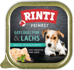 Feinest - Geflügel pur & Lachs  - Schale - 150g