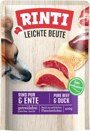 Rinti Leichte Beute Rind Pur + Ente 400g